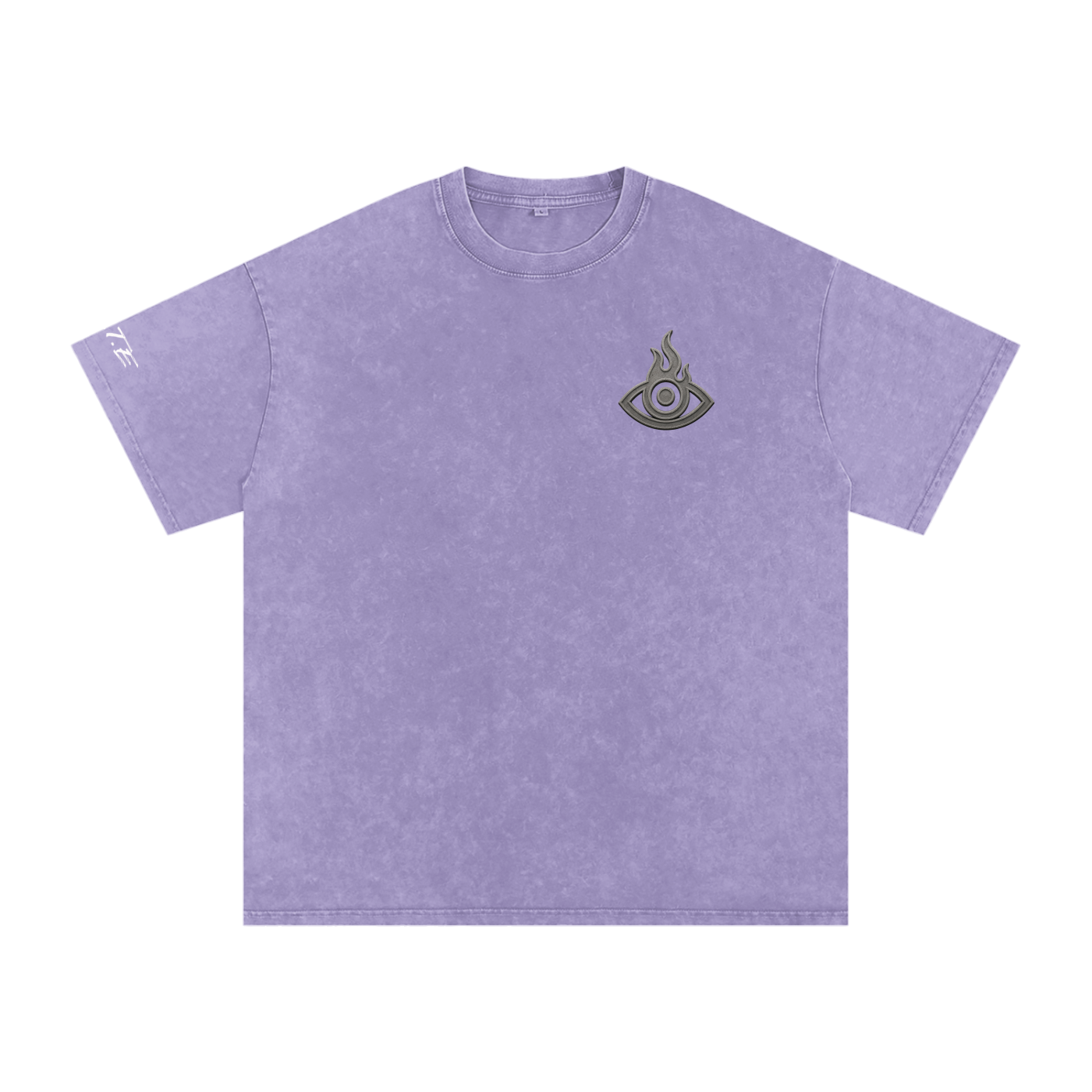 F.I.T.E Snow Washed Oversized Cotton T-Shirt(concrete)