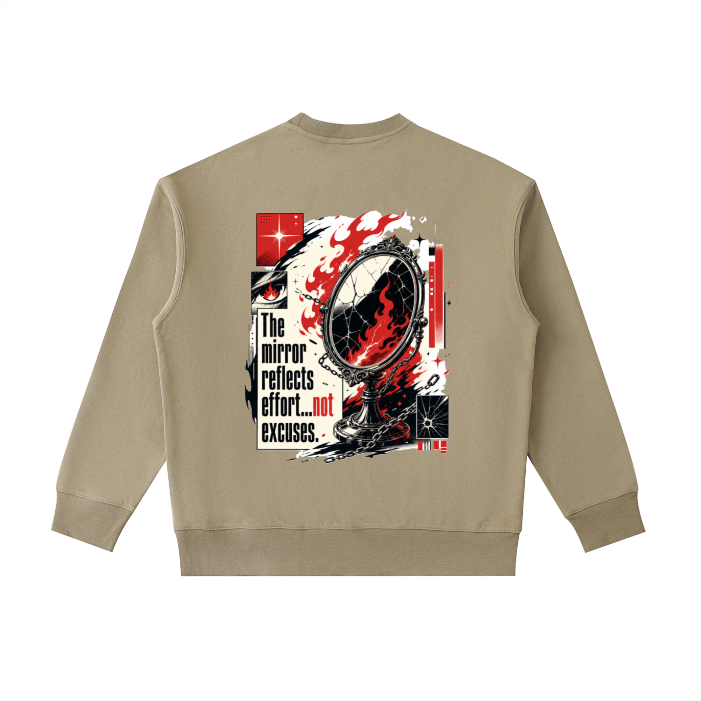 F.I.T.E Heavyweight Patch Pocket Crewneck Sweatshirt