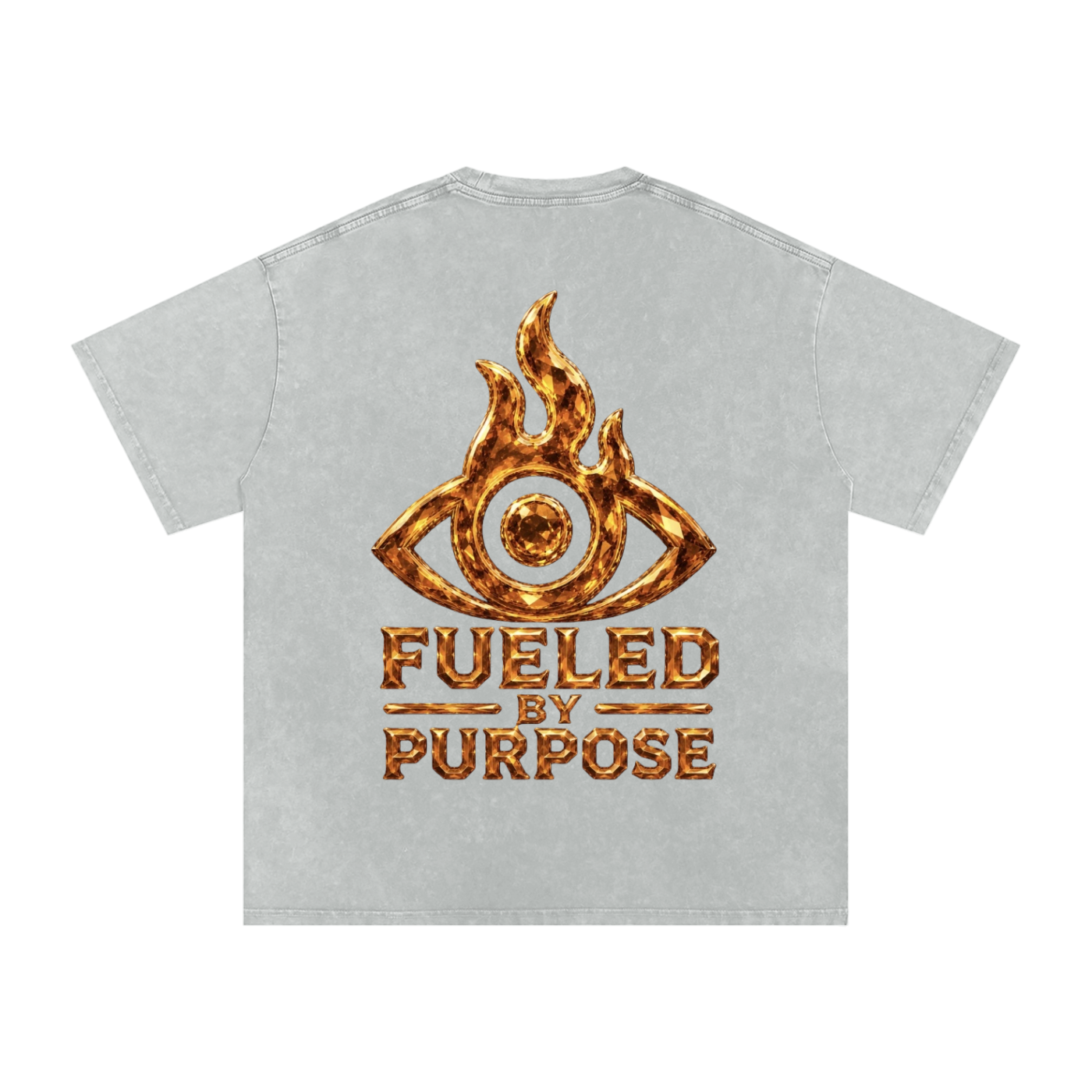 F.I.T.E Snow Washed Oversized Cotton T-Shirt(topaz)