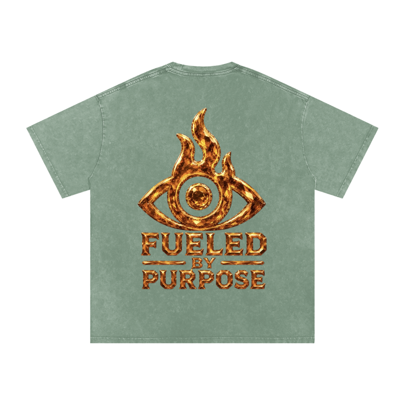 F.I.T.E Snow Washed Oversized Cotton T-Shirt(topaz)