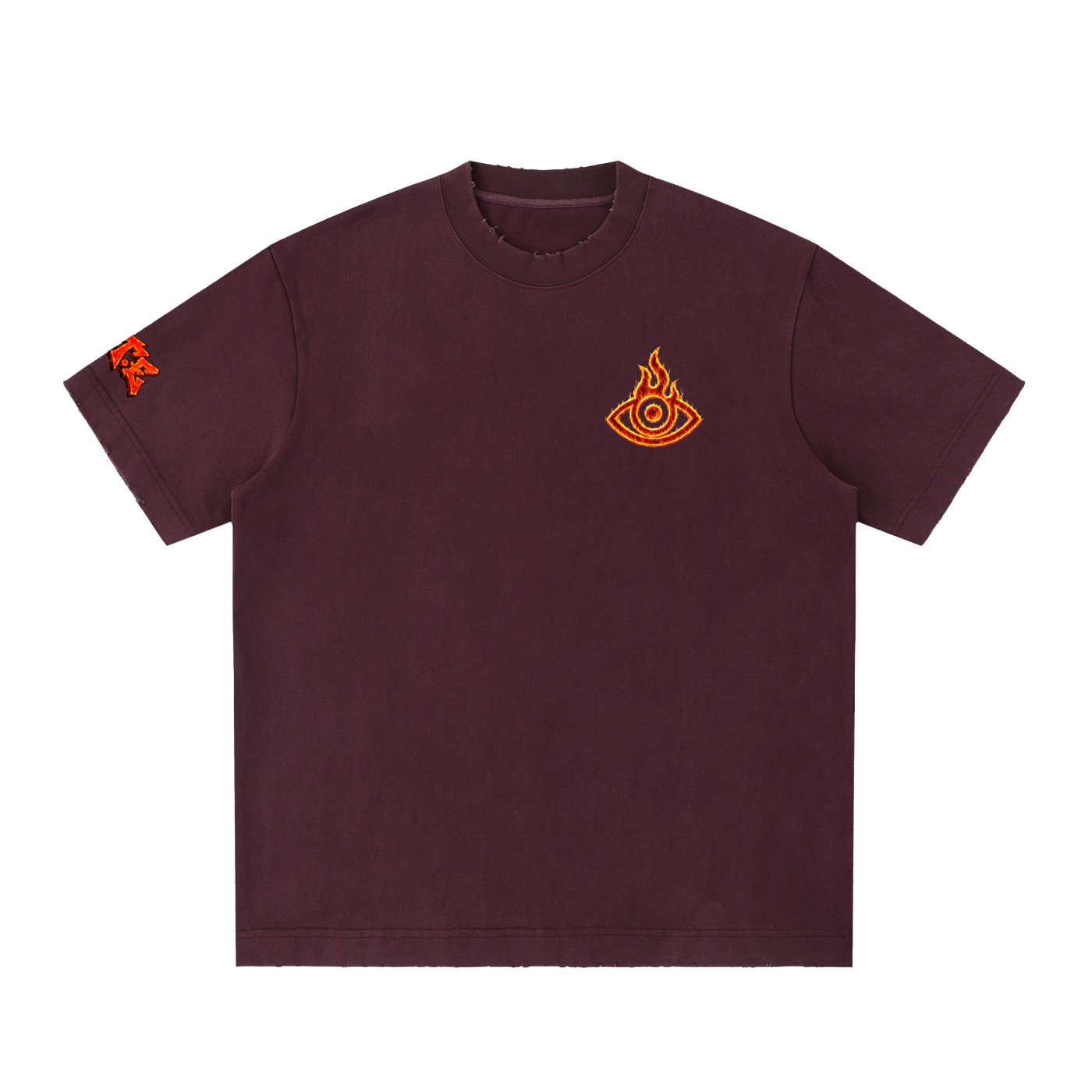 F.I.T.E Heavyweight Vintage Washed Frayed T-Shirt