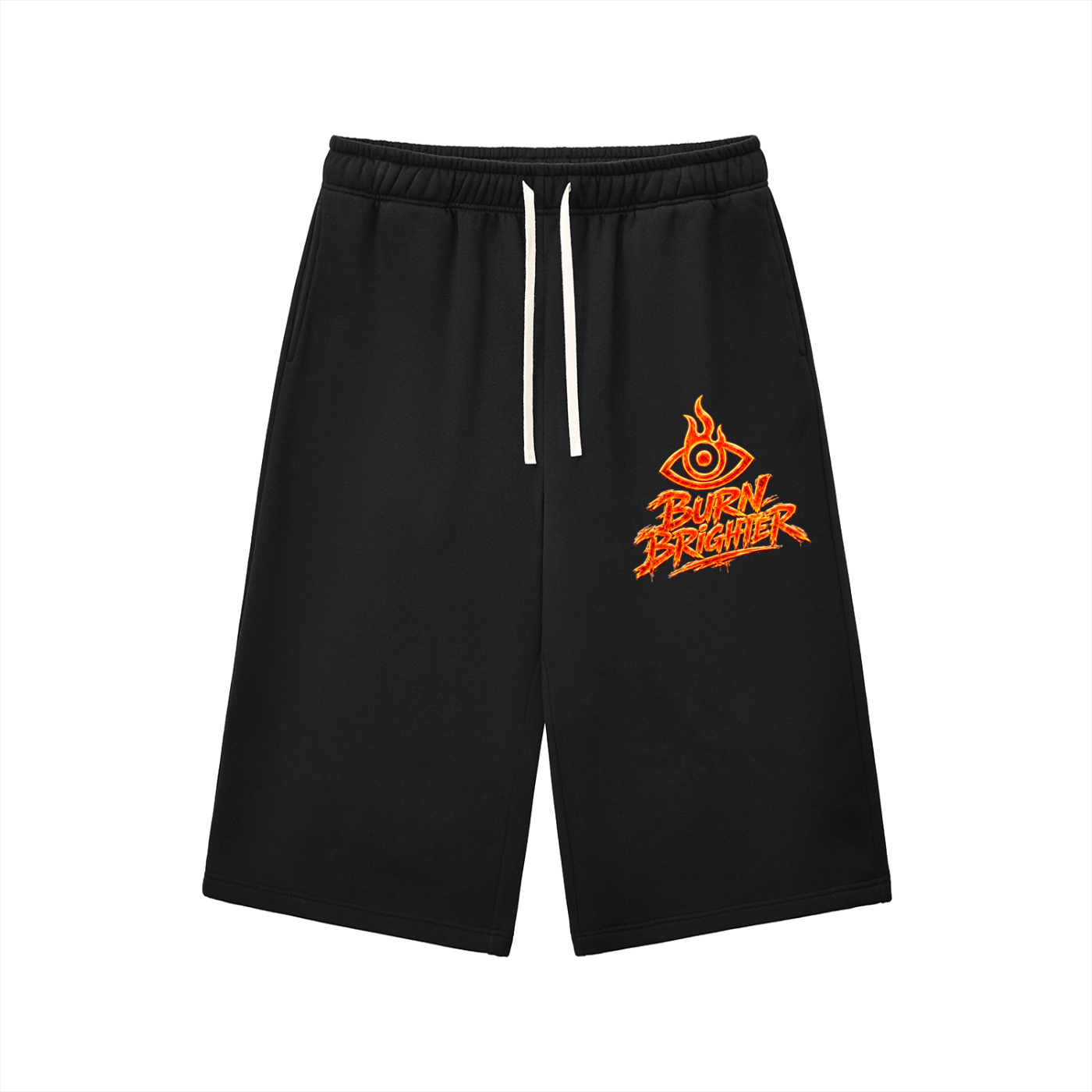 F.I.T.E Relaxed Drawstring Three-quarter Sweatpants