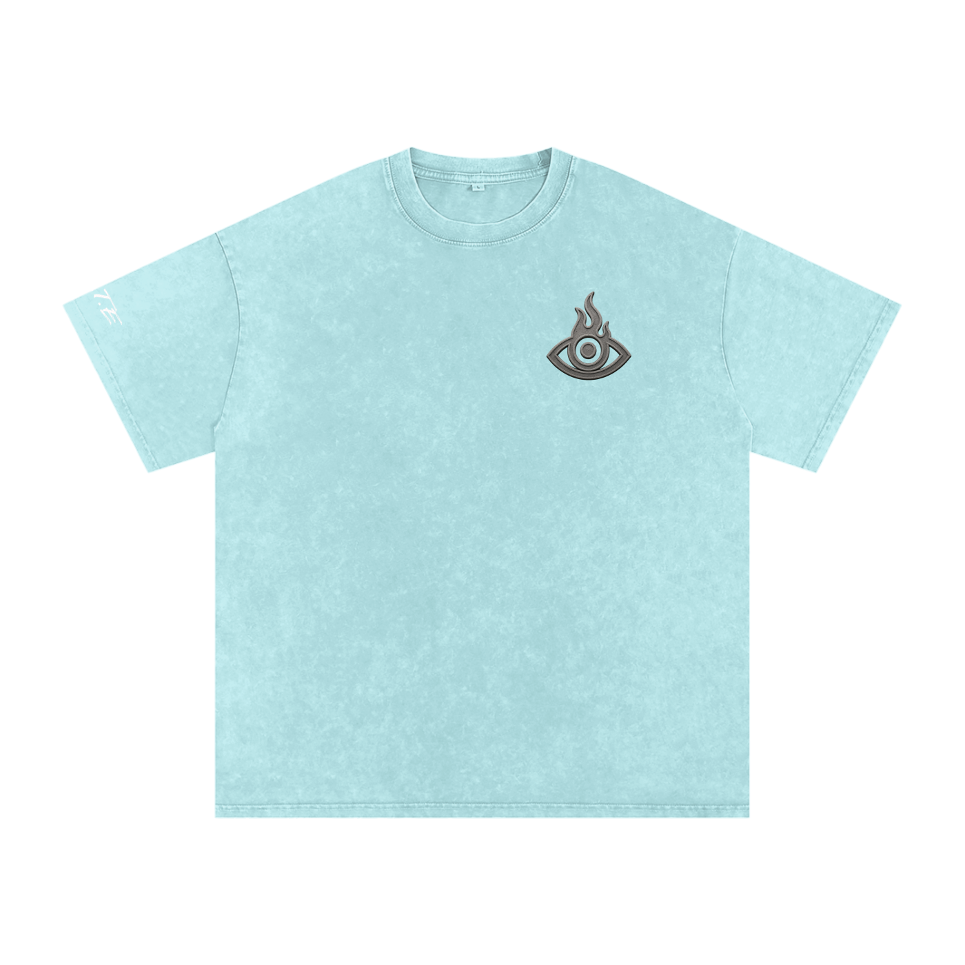 F.I.T.E Snow Washed Oversized Cotton T-Shirt(concrete)