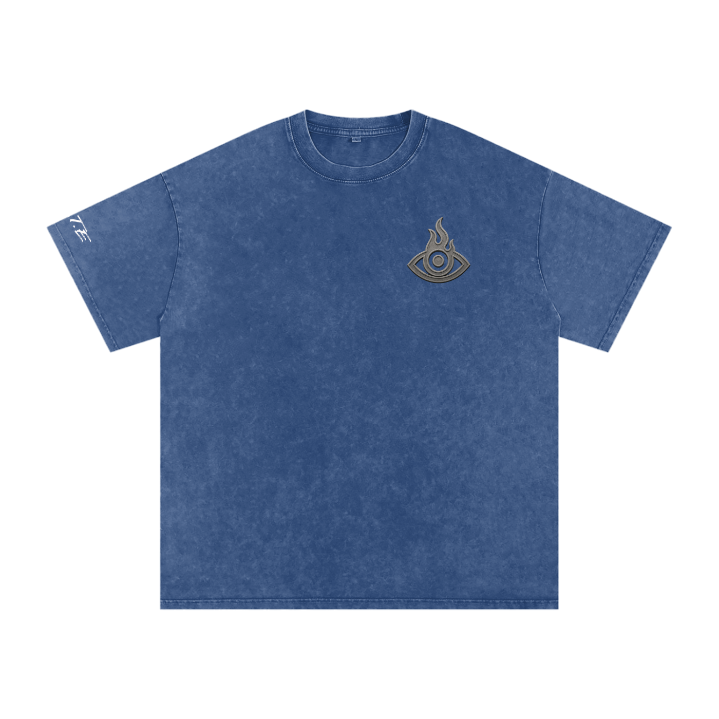 F.I.T.E Snow Washed Oversized Cotton T-Shirt(concrete)