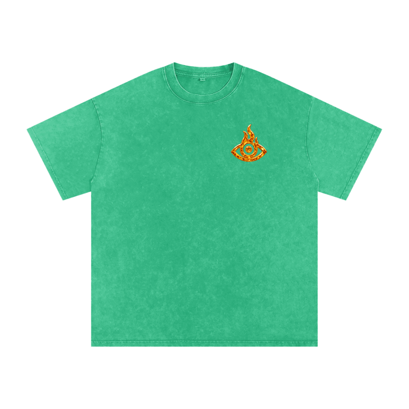 F.I.T.E Snow Washed Oversized Cotton T-Shirt(topaz)