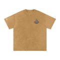 F.I.T.E Snow Washed Oversized Cotton T-Shirt(concrete)