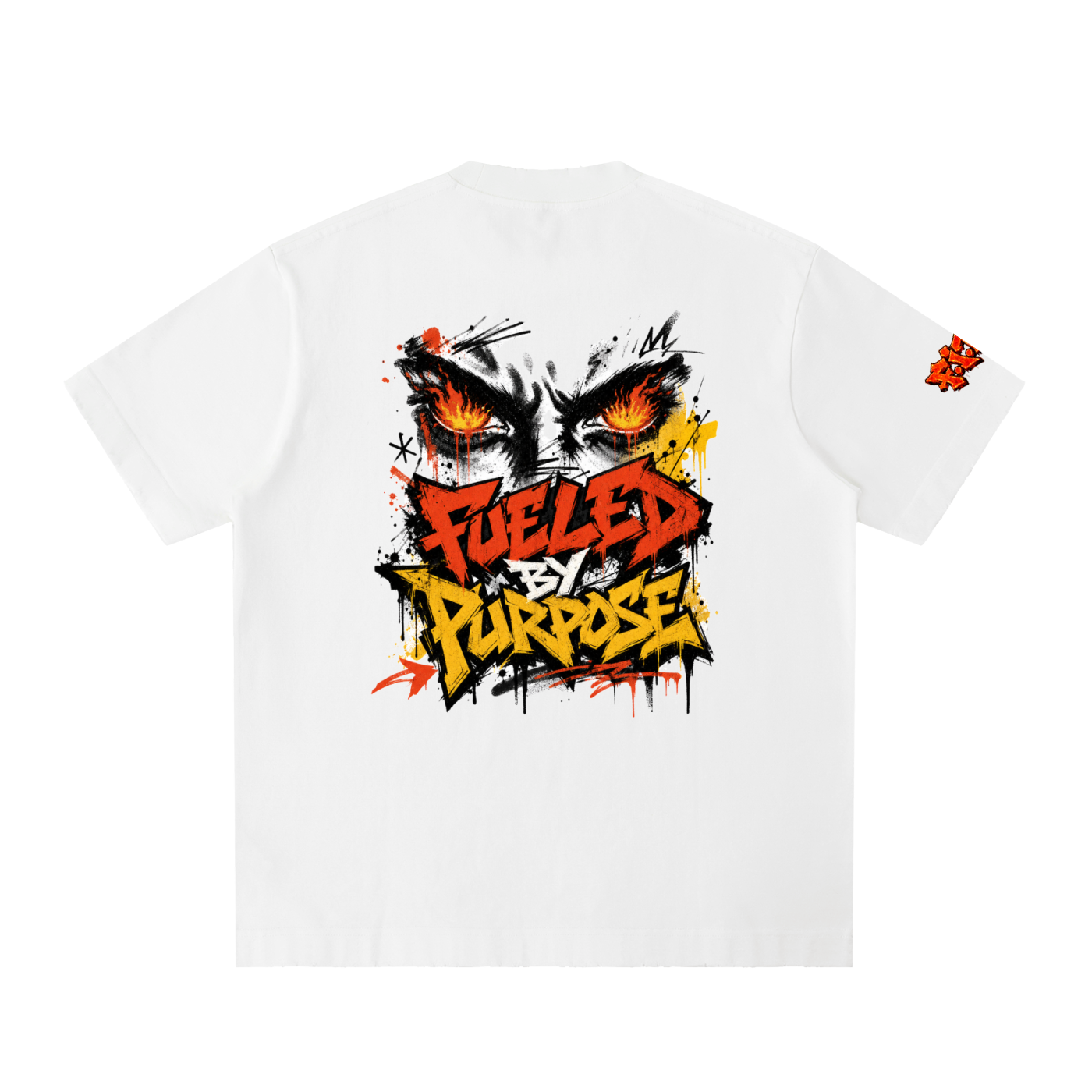 F.I.T.E Heavyweight Vintage Washed Frayed T-Shirt