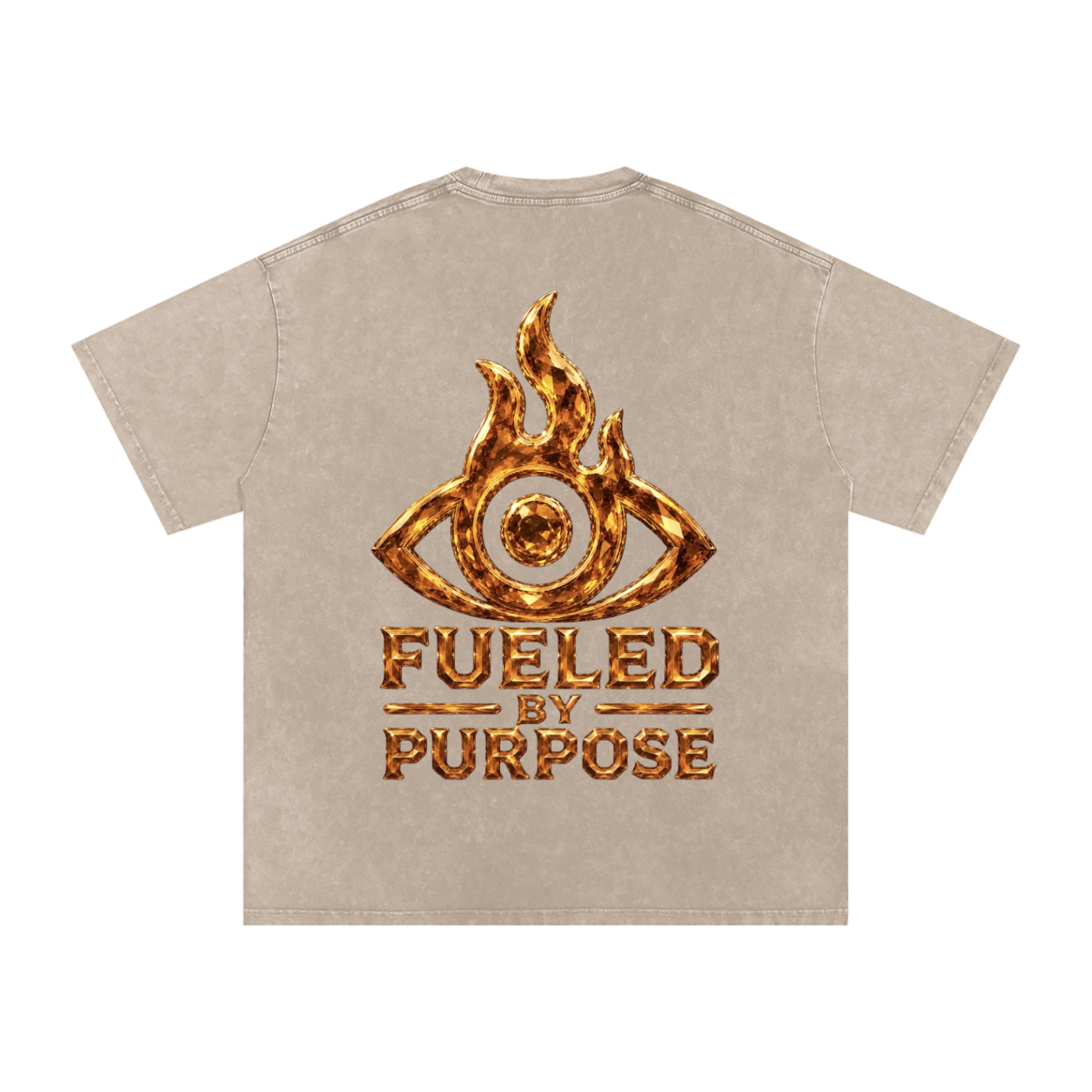 F.I.T.E Snow Washed Oversized Cotton T-Shirt(topaz)