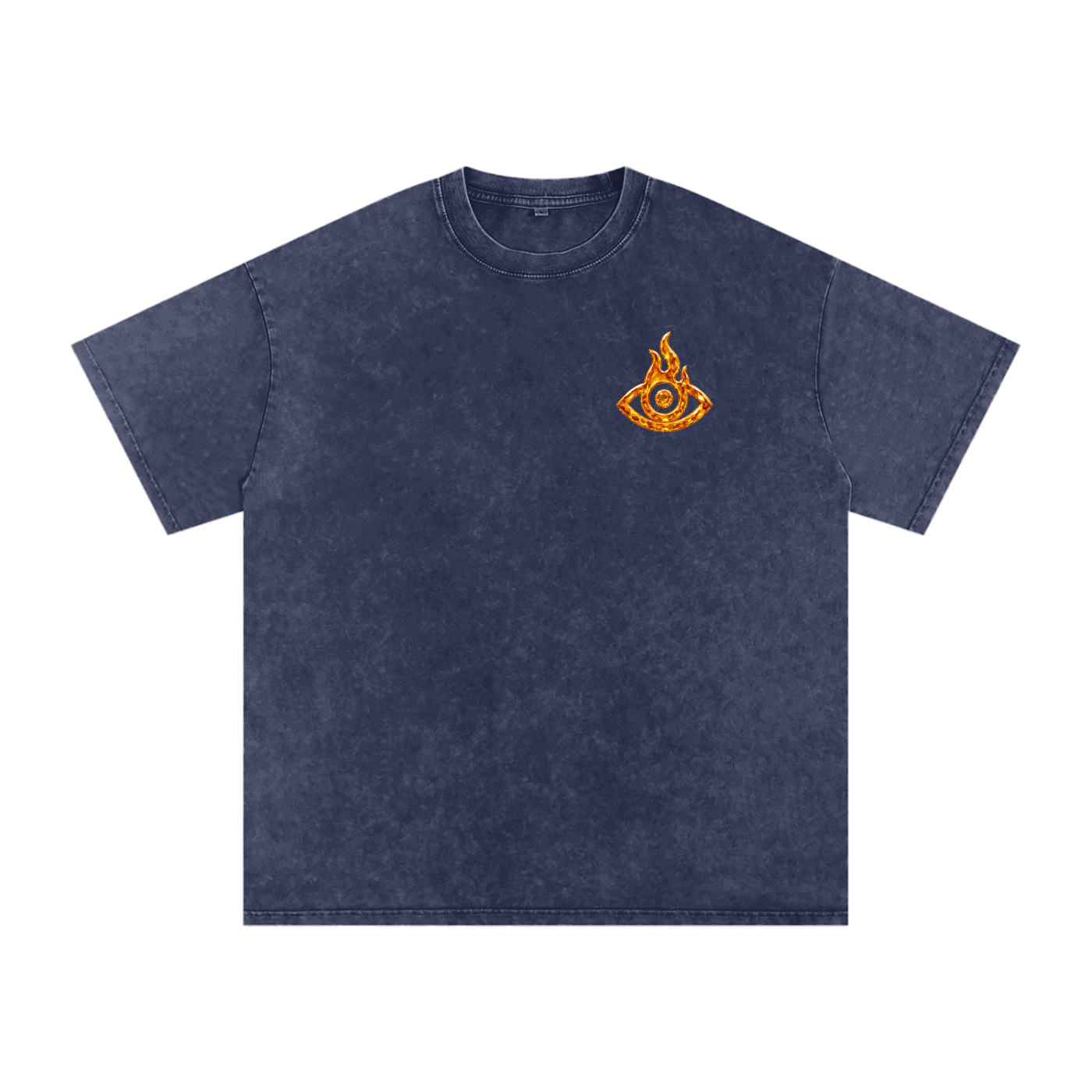 F.I.T.E Snow Washed Oversized Cotton T-Shirt(topaz)