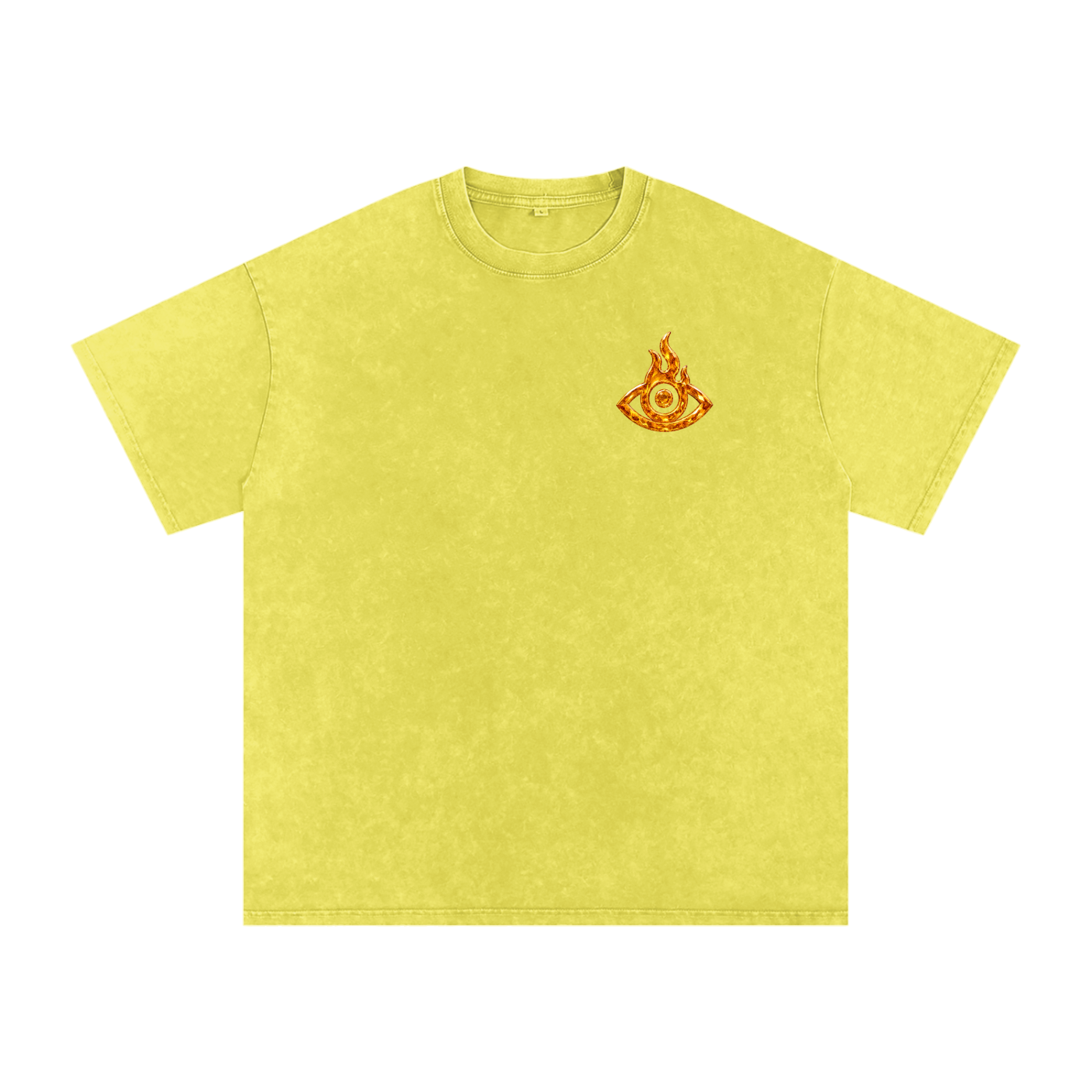 F.I.T.E Snow Washed Oversized Cotton T-Shirt(topaz)