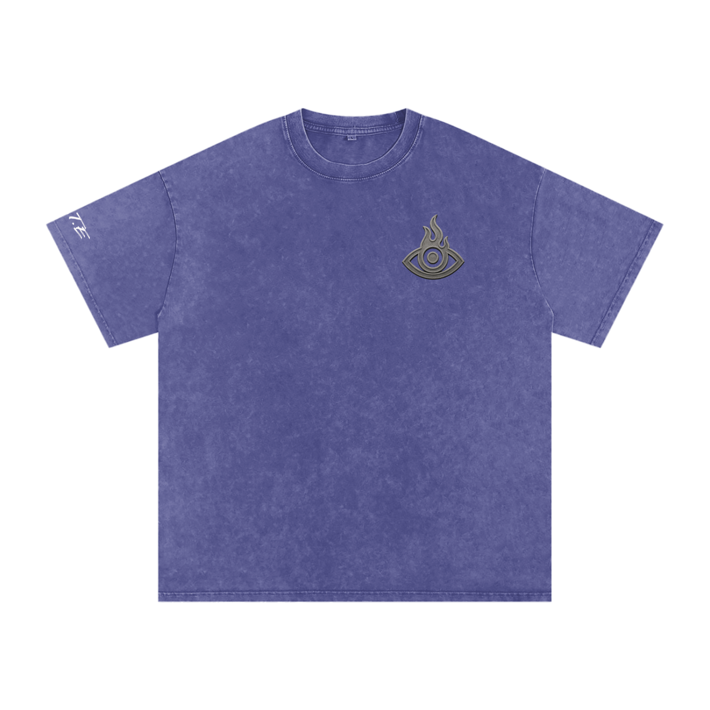 F.I.T.E Snow Washed Oversized Cotton T-Shirt(concrete)