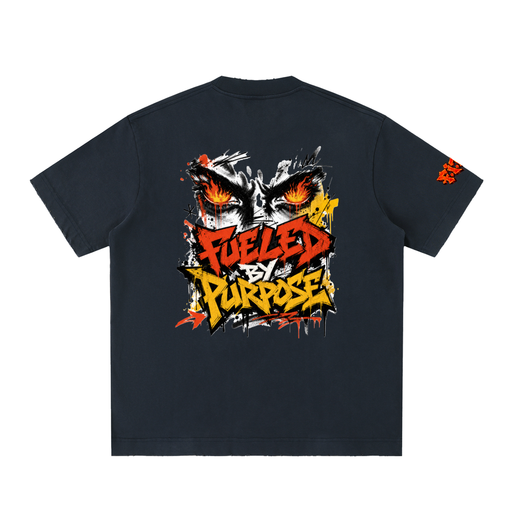 F.I.T.E Heavyweight Vintage Washed Frayed T-Shirt