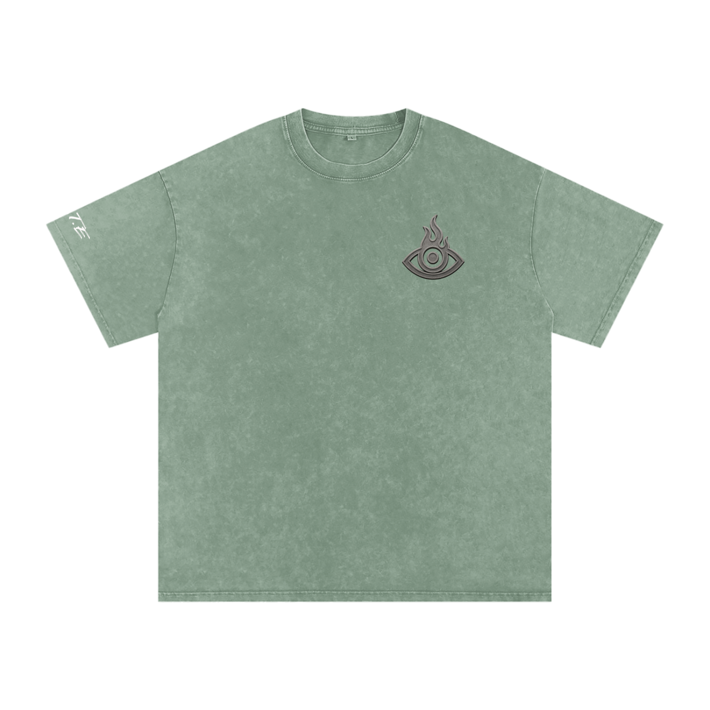 F.I.T.E Snow Washed Oversized Cotton T-Shirt(concrete)