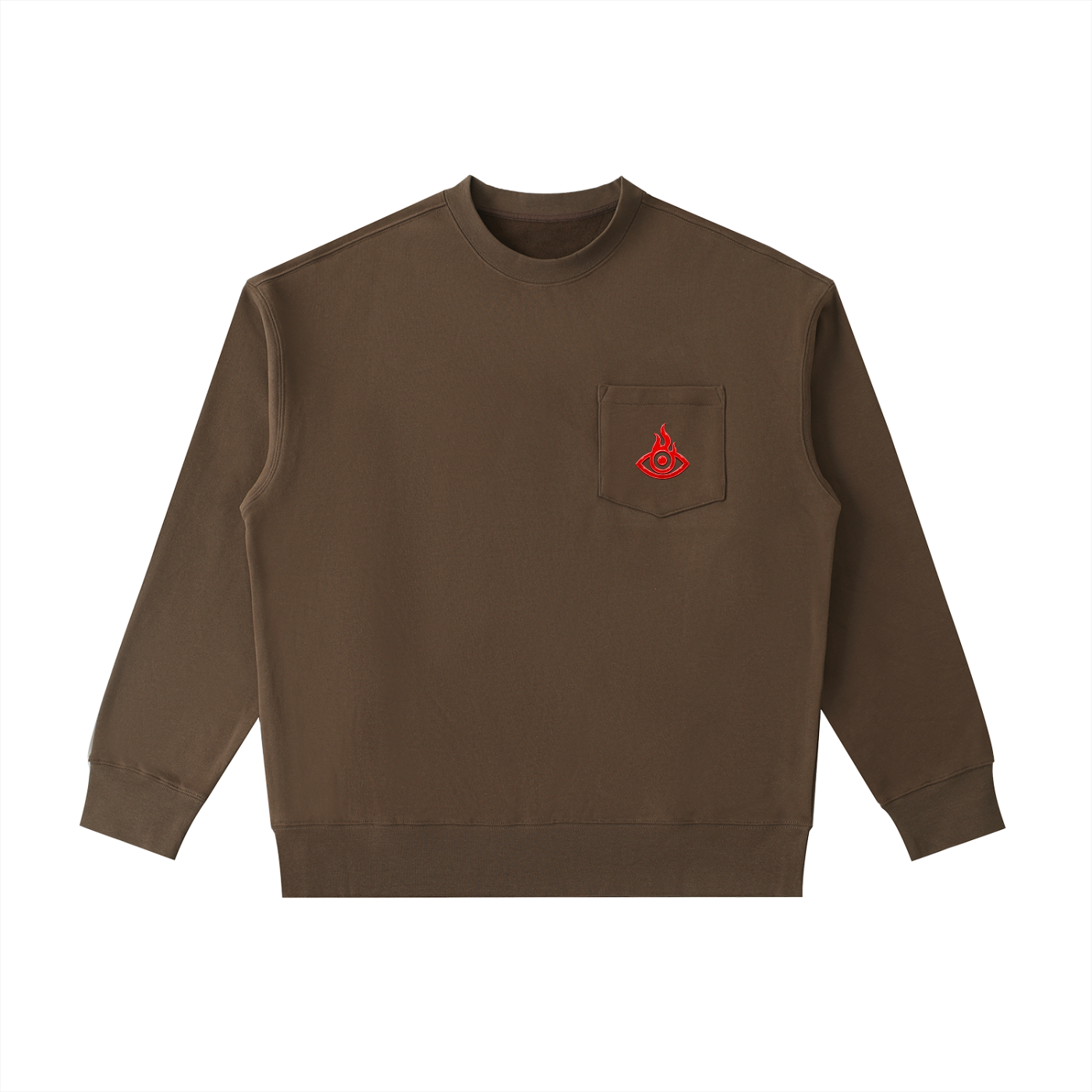 F.I.T.E Heavyweight Patch Pocket Crewneck Sweatshirt