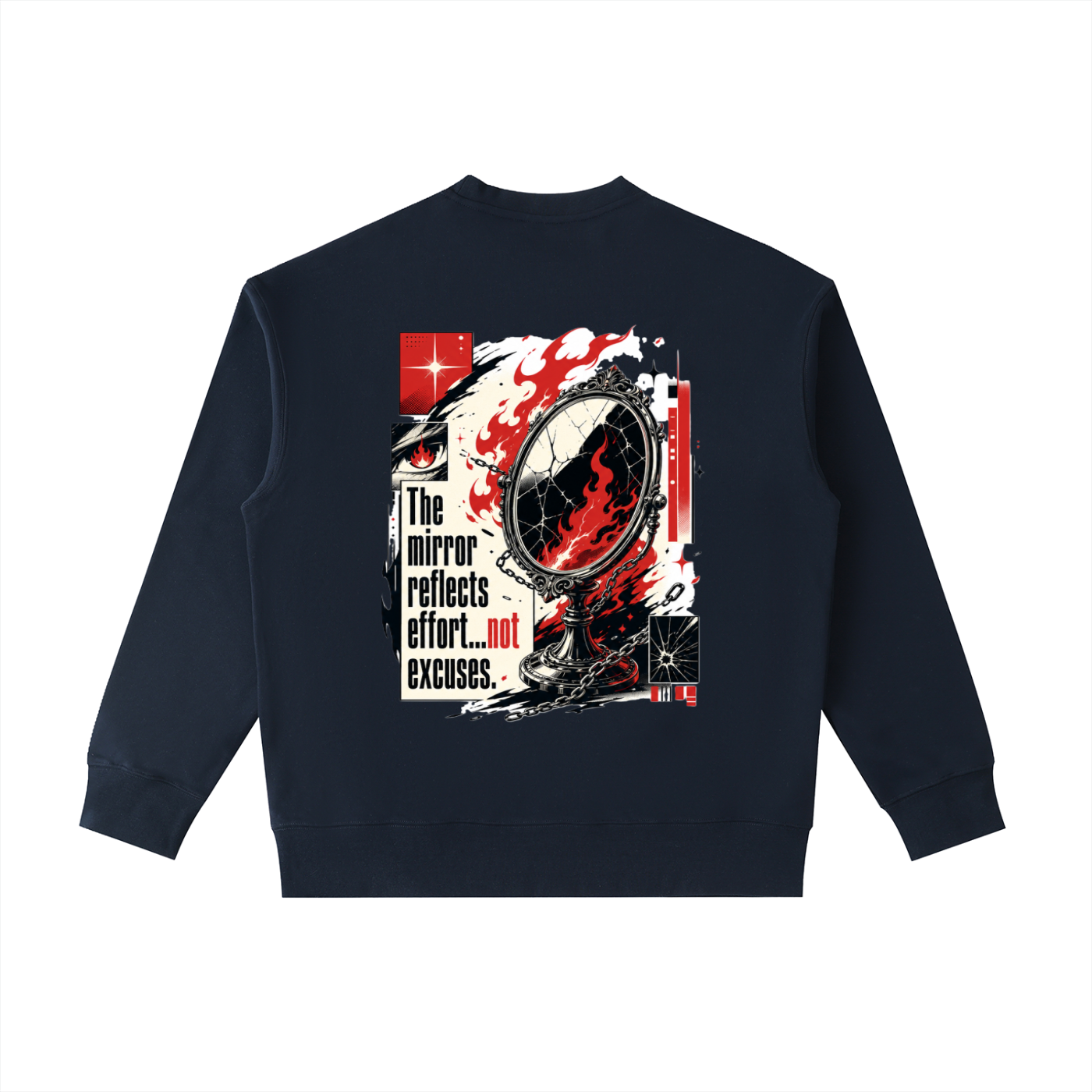 F.I.T.E Heavyweight Patch Pocket Crewneck Sweatshirt