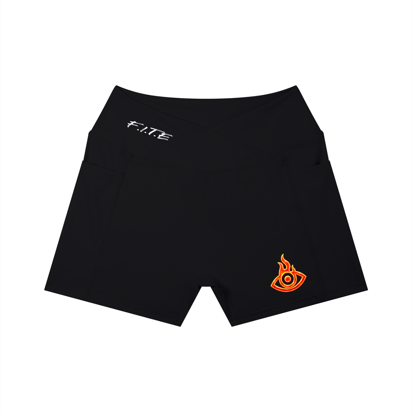 F.I.T.E Women’s High Rise Pocket Yoga Shorts