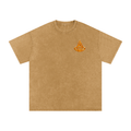 F.I.T.E Snow Washed Oversized Cotton T-Shirt(topaz)