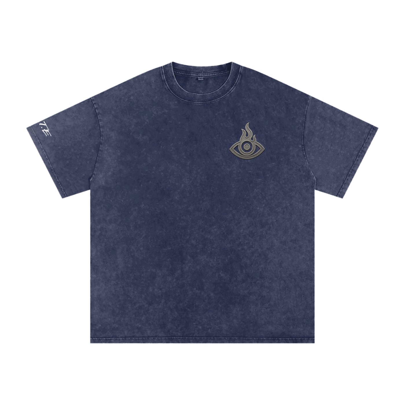 F.I.T.E Snow Washed Oversized Cotton T-Shirt(concrete)