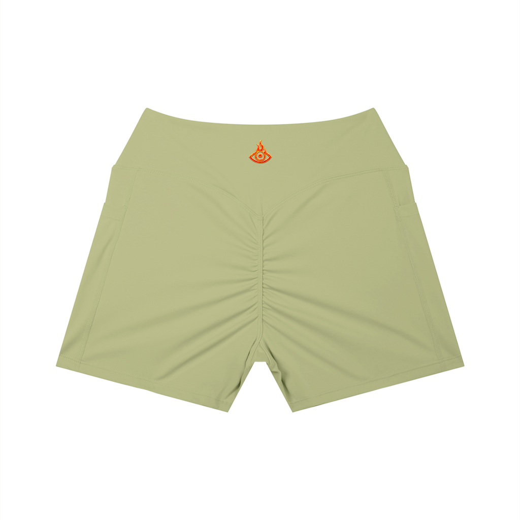 F.I.T.E Women’s High Rise Pocket Yoga Shorts