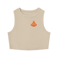 F.I.T.E Women's Tight Crewneck Crop Tank Top