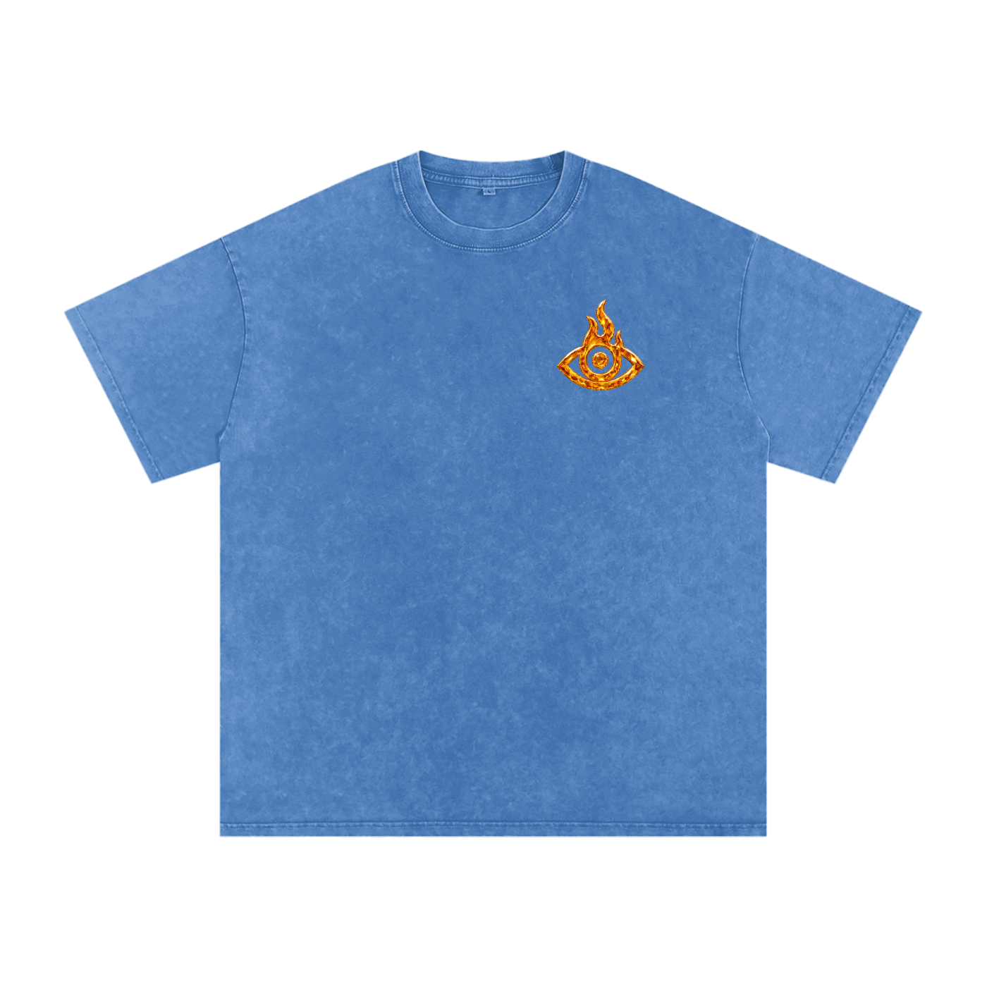 F.I.T.E Snow Washed Oversized Cotton T-Shirt(topaz)