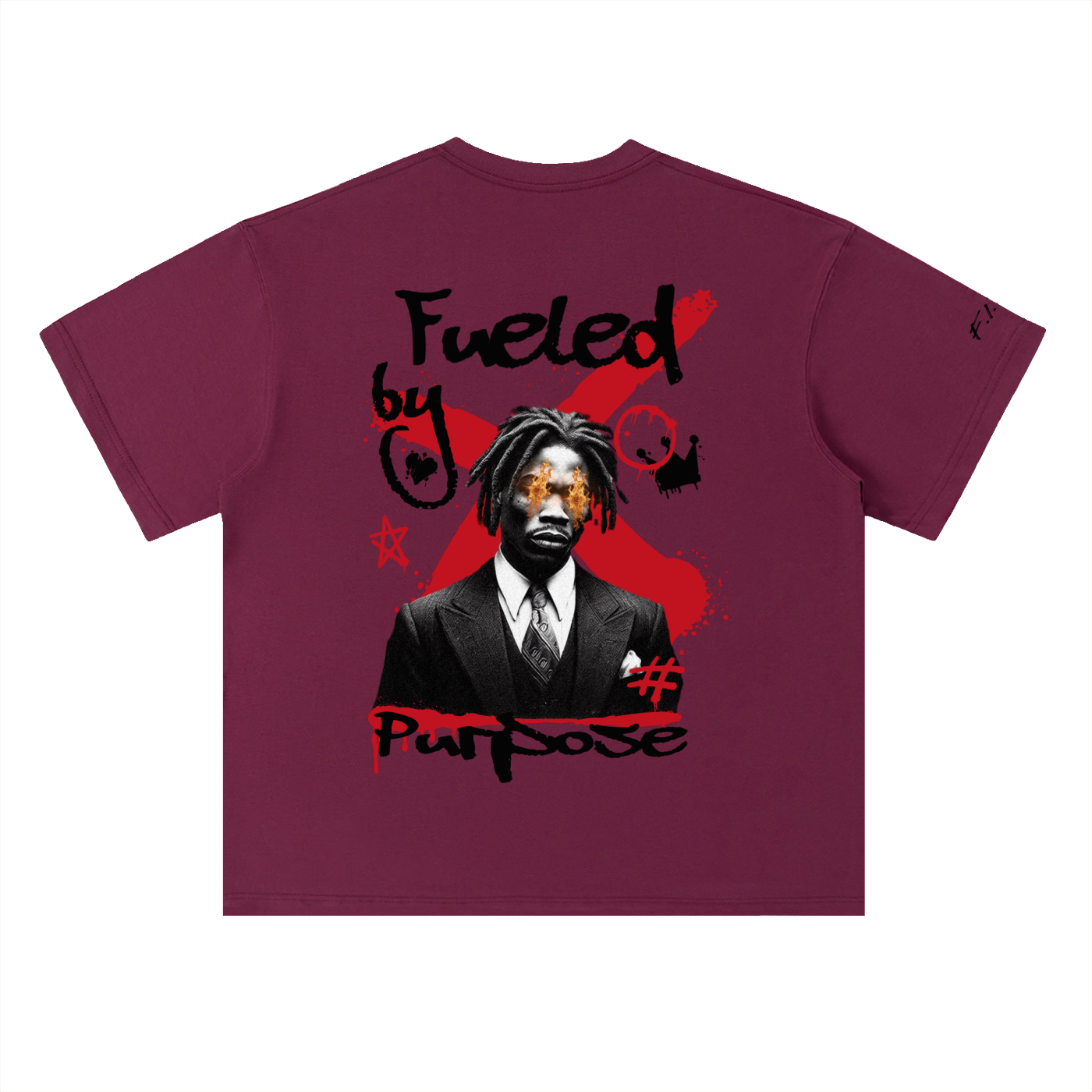F.I.T.E Heavyweight Drop Shoulder Cotton T-Shirt