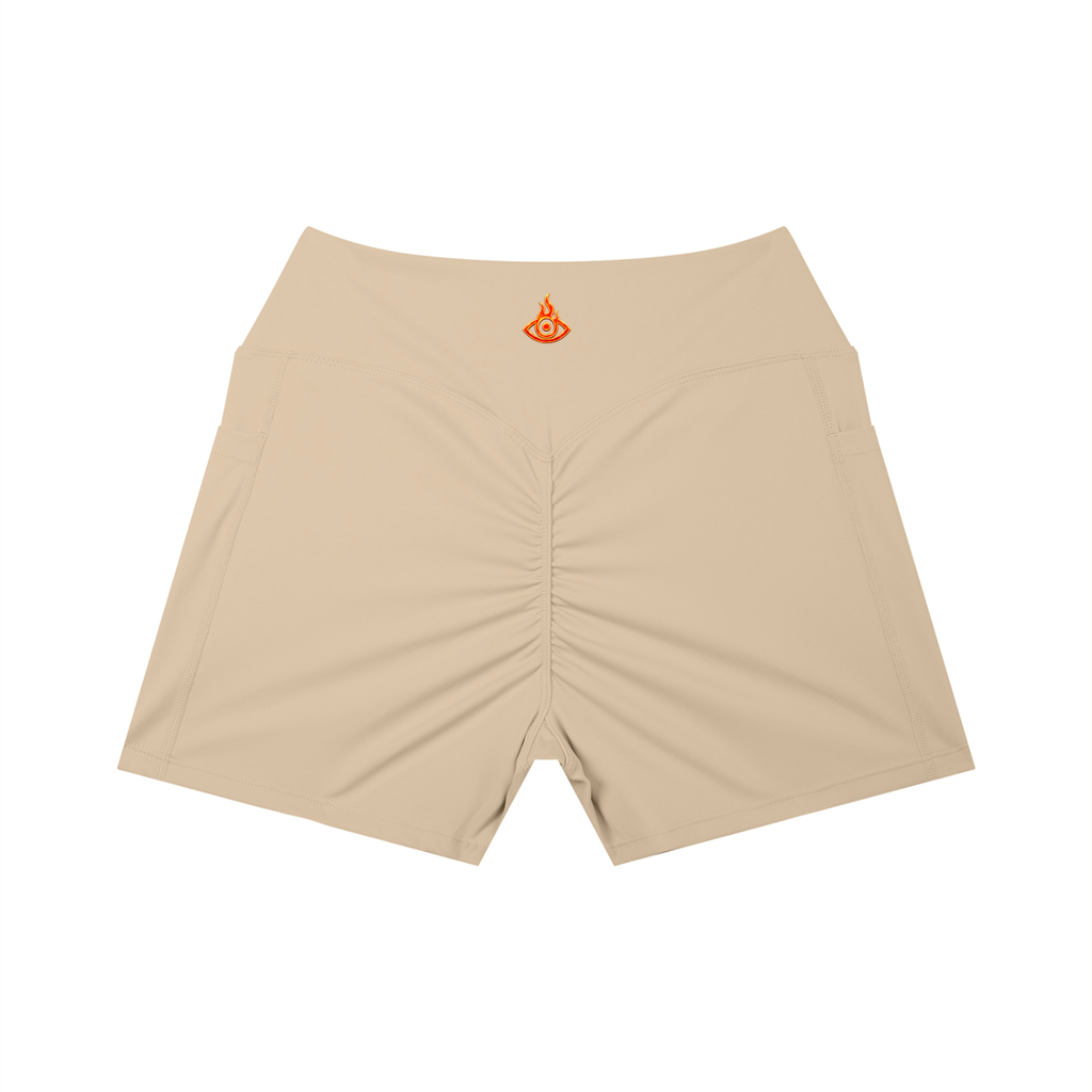 F.I.T.E Women’s High Rise Pocket Yoga Shorts