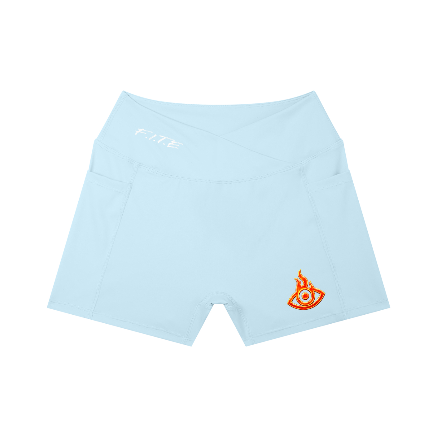 F.I.T.E Women’s High Rise Pocket Yoga Shorts