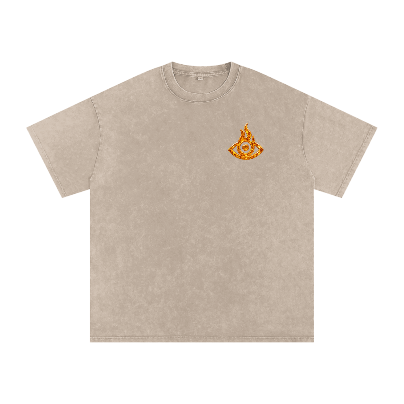 F.I.T.E Snow Washed Oversized Cotton T-Shirt(topaz)