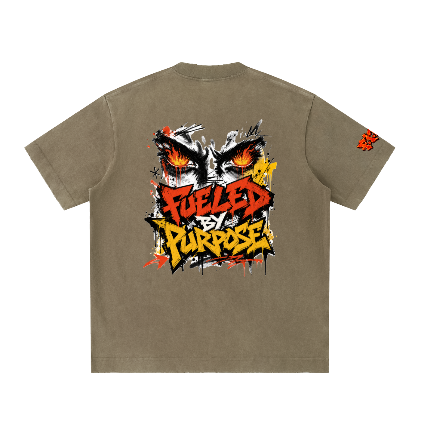 F.I.T.E Heavyweight Vintage Washed Frayed T-Shirt
