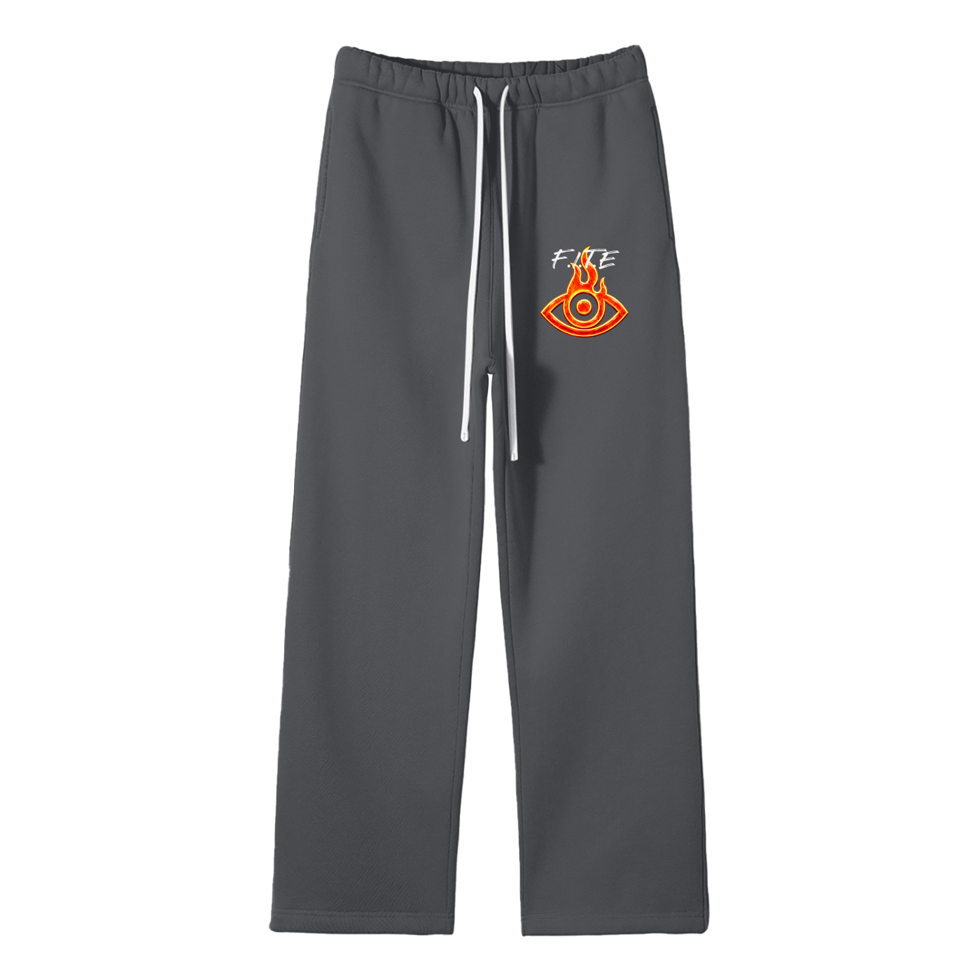 F.I.T.E Solid Color Fleece Straight Leg Pants