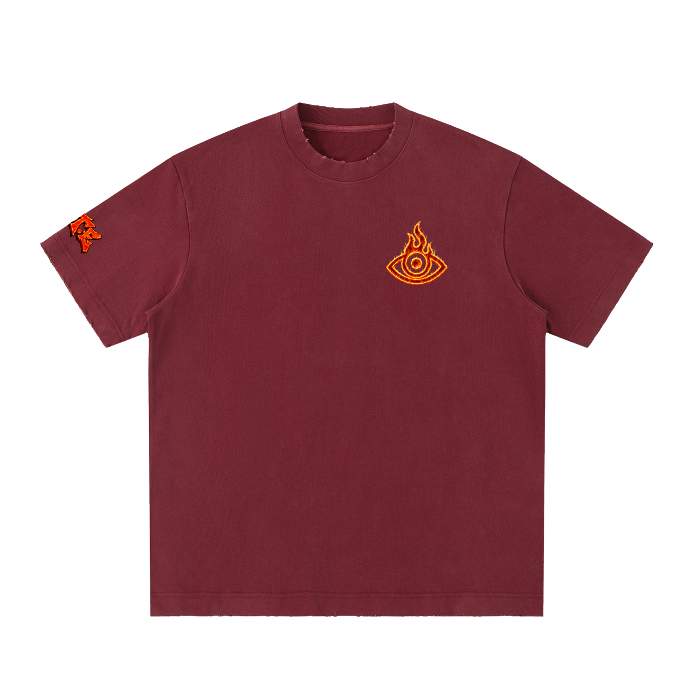 F.I.T.E Heavyweight Vintage Washed Frayed T-Shirt