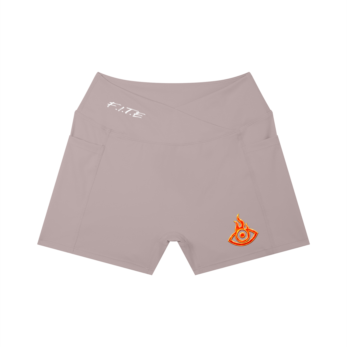 F.I.T.E Women’s High Rise Pocket Yoga Shorts
