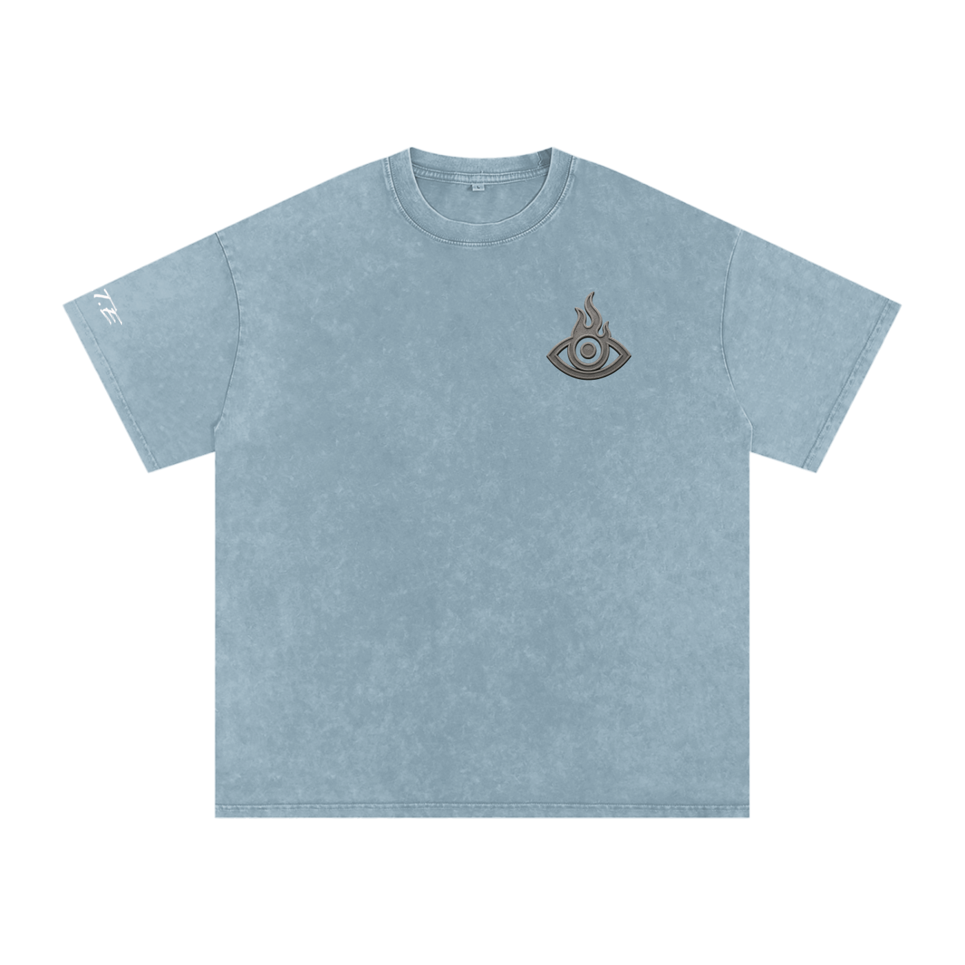 F.I.T.E Snow Washed Oversized Cotton T-Shirt(concrete)