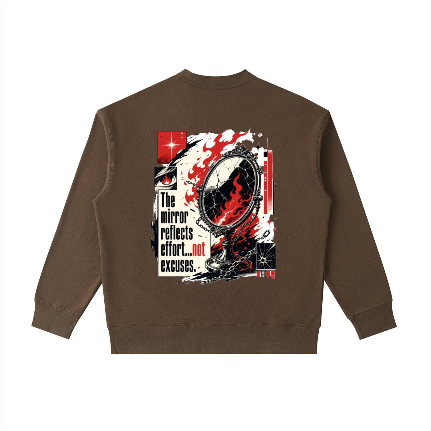 F.I.T.E Heavyweight Patch Pocket Crewneck Sweatshirt