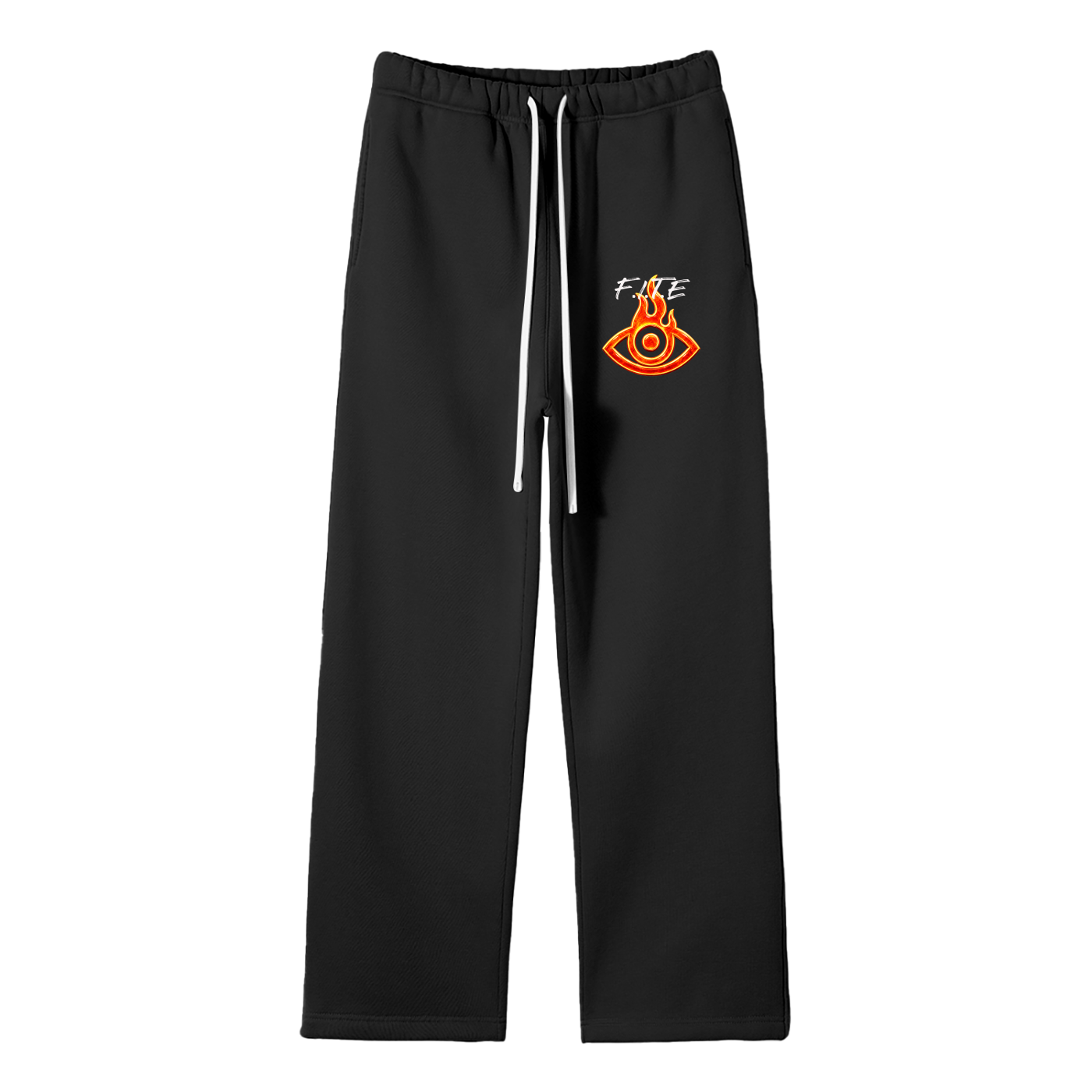 F.I.T.E Solid Color Fleece Straight Leg Pants