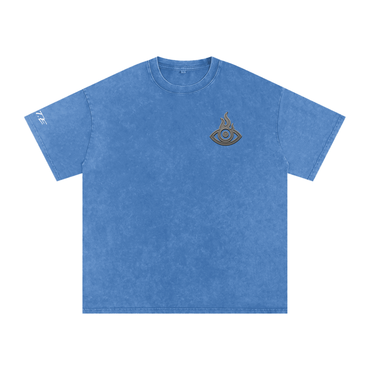 F.I.T.E Snow Washed Oversized Cotton T-Shirt(concrete)