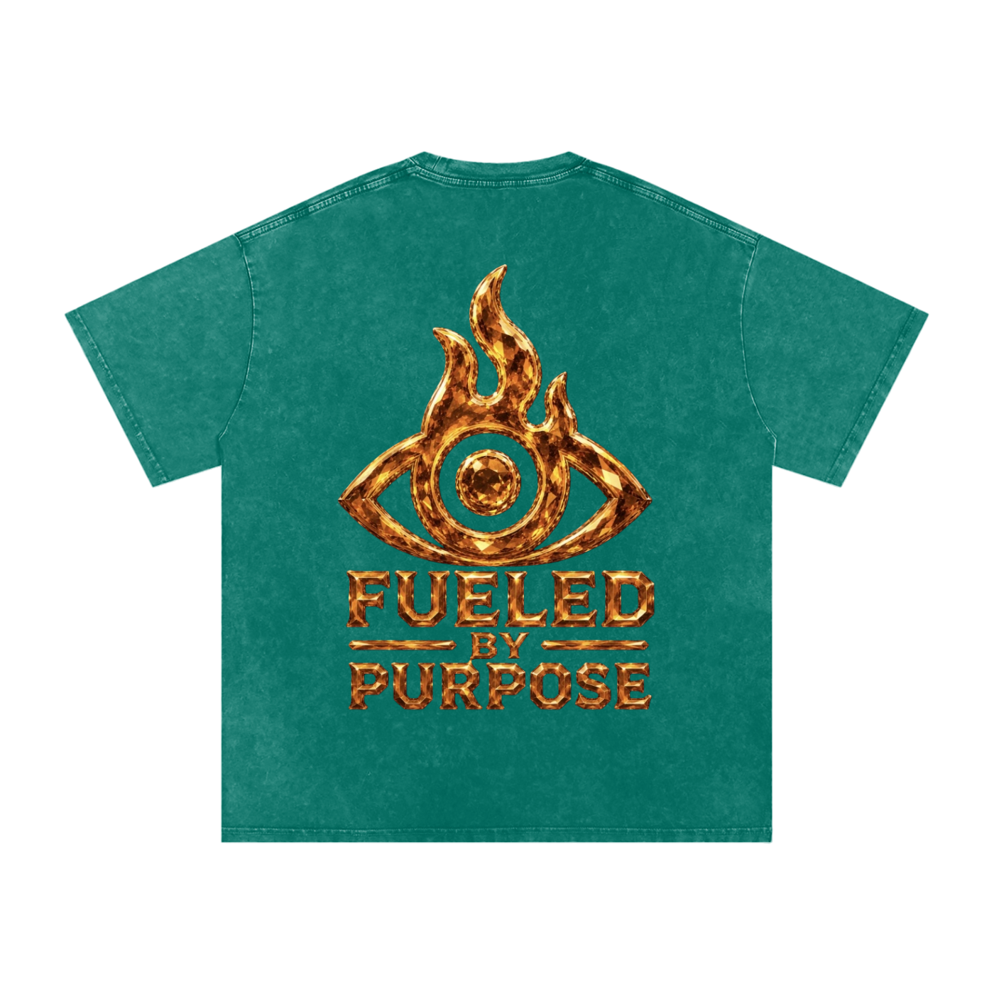 F.I.T.E Snow Washed Oversized Cotton T-Shirt(topaz)