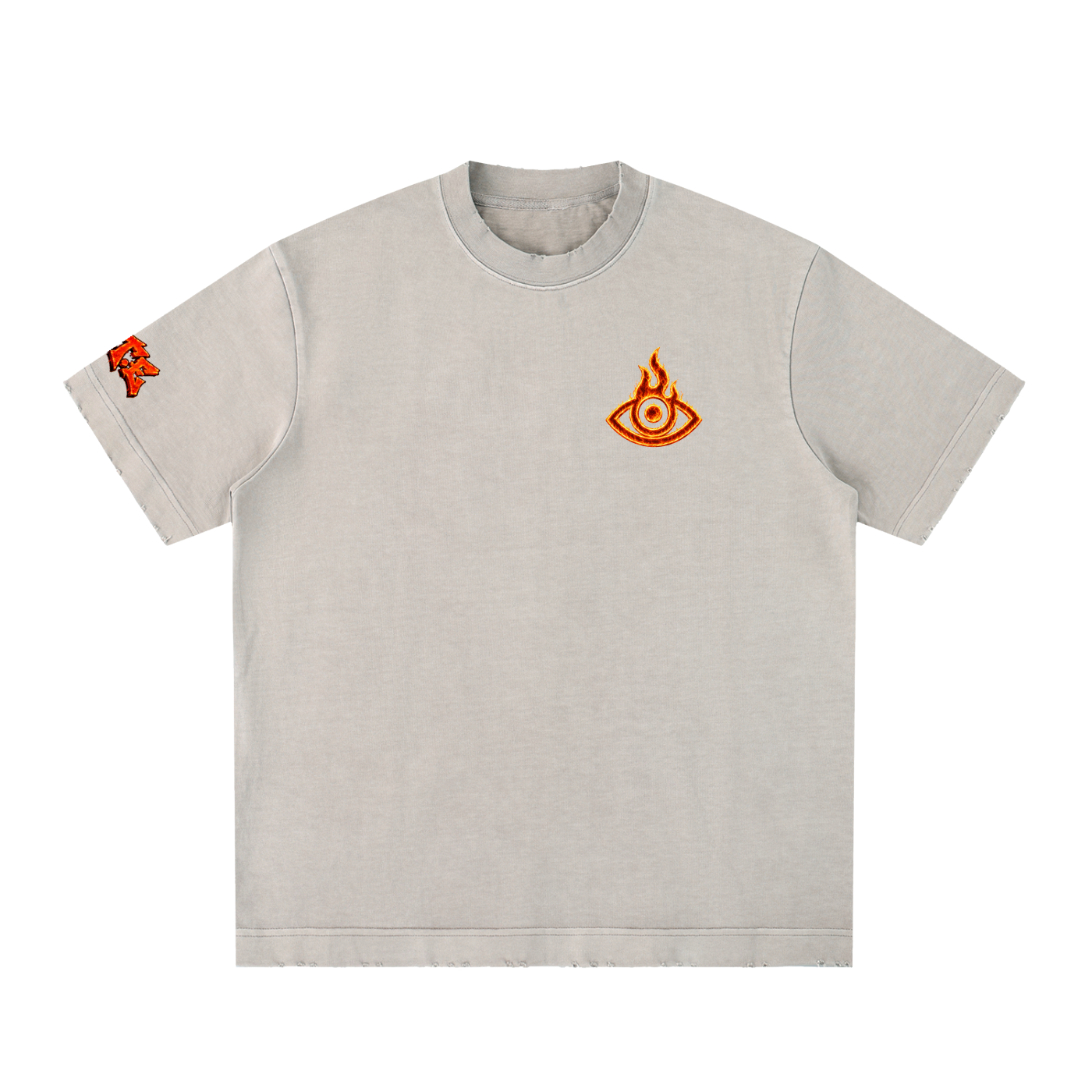 F.I.T.E Heavyweight Vintage Washed Frayed T-Shirt