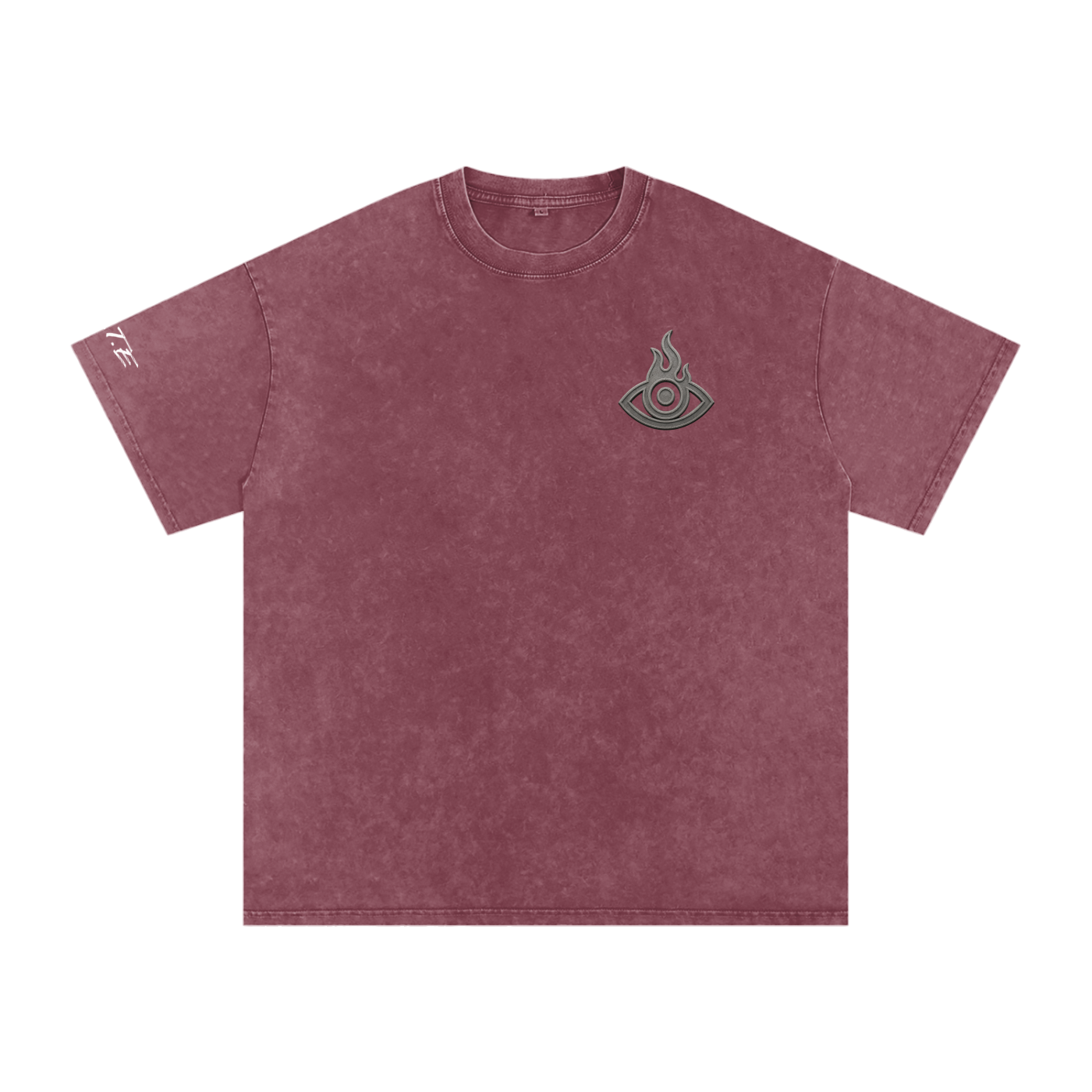 F.I.T.E Snow Washed Oversized Cotton T-Shirt(concrete)