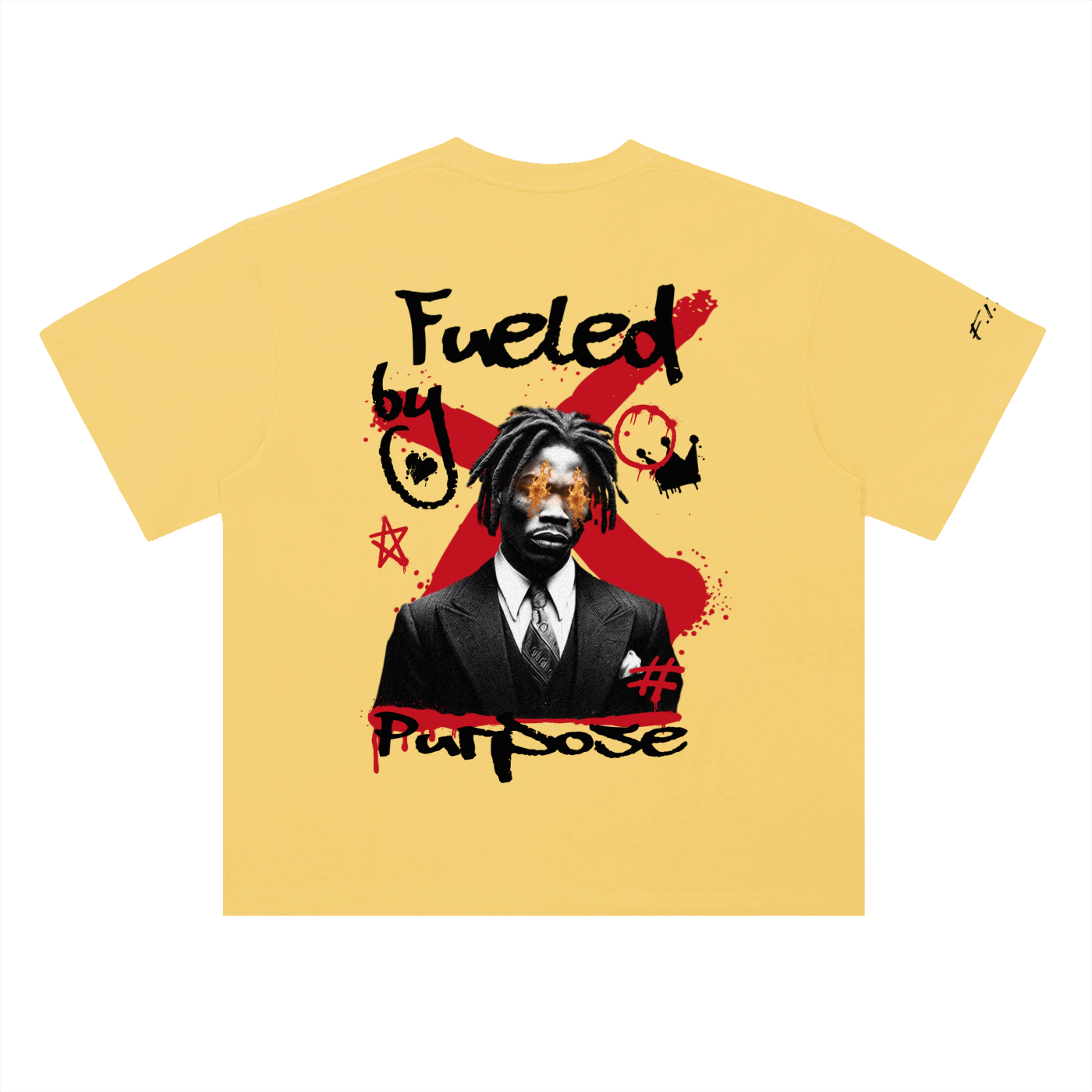 F.I.T.E Heavyweight Drop Shoulder Cotton T-Shirt