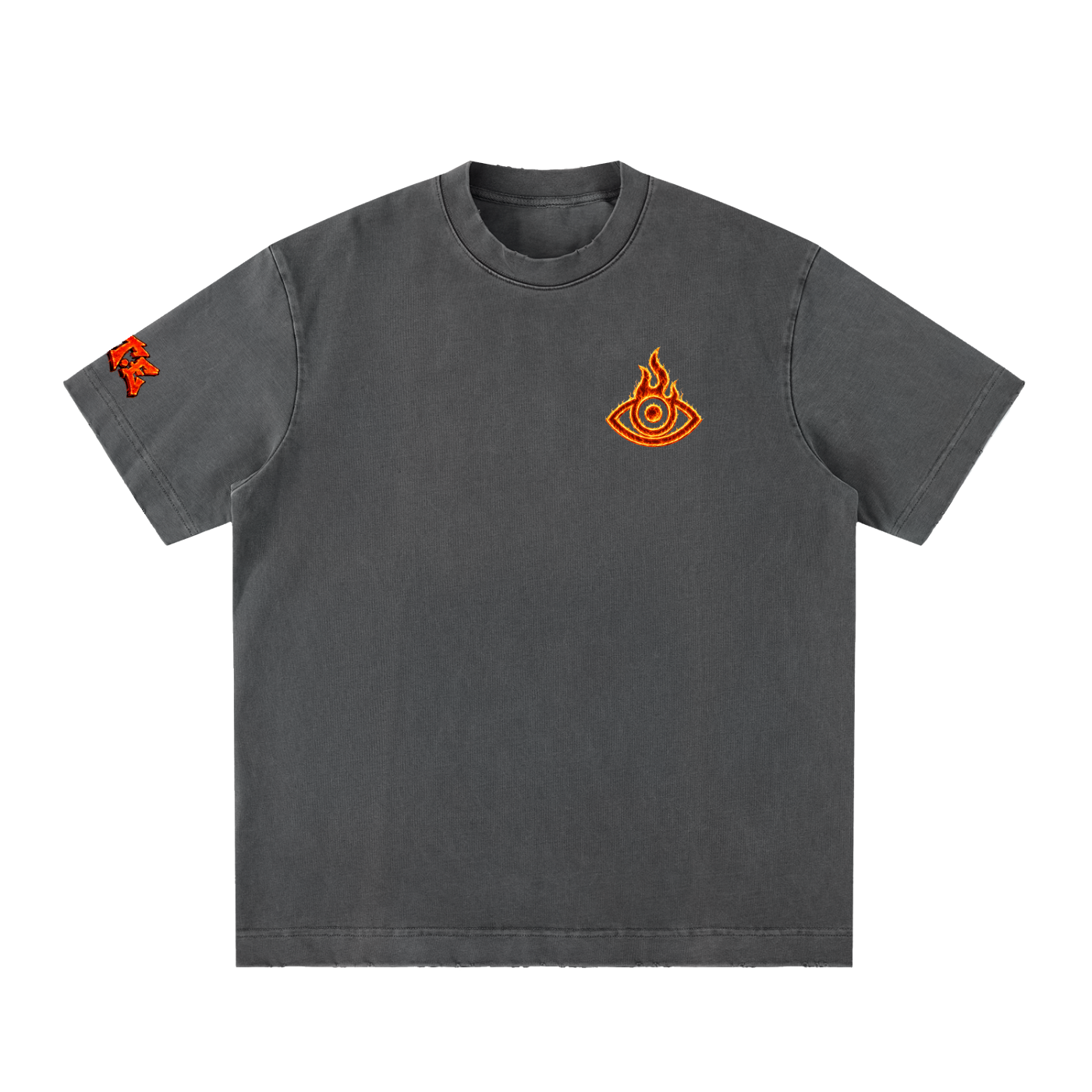 F.I.T.E Heavyweight Vintage Washed Frayed T-Shirt
