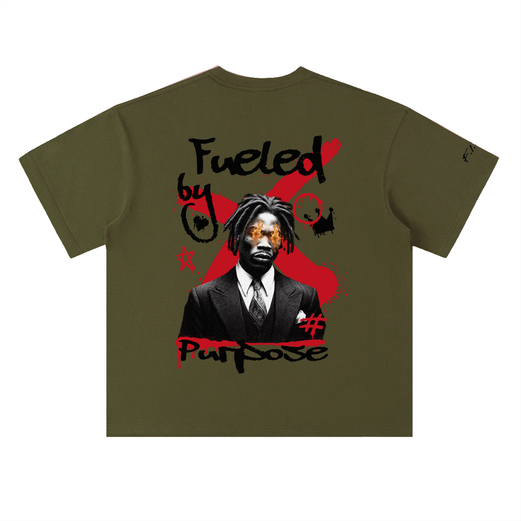 F.I.T.E Heavyweight Drop Shoulder Cotton T-Shirt