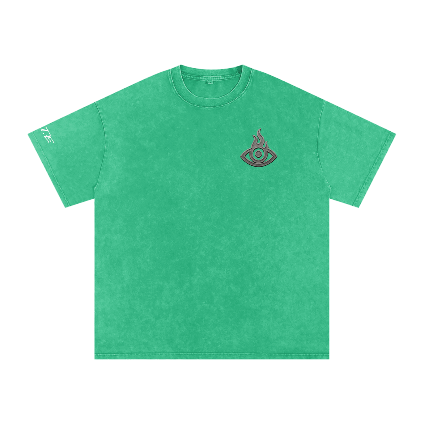 F.I.T.E Snow Washed Oversized Cotton T-Shirt(concrete)