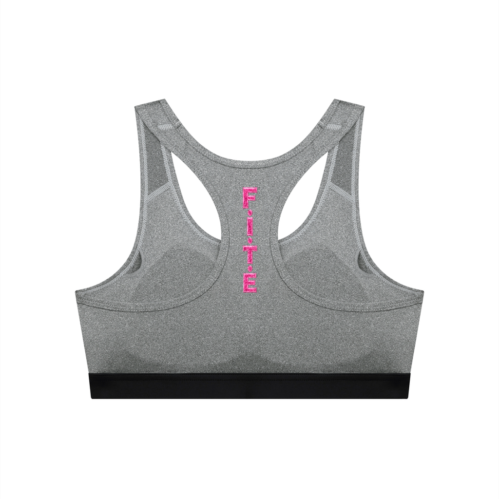 F.I.T.E Women's Cropped Sports Bra