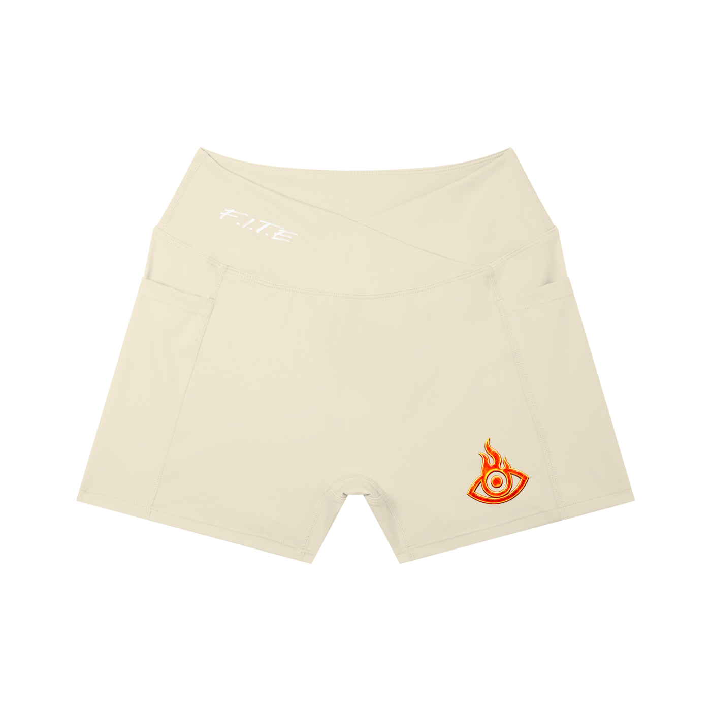 F.I.T.E Women’s High Rise Pocket Yoga Shorts