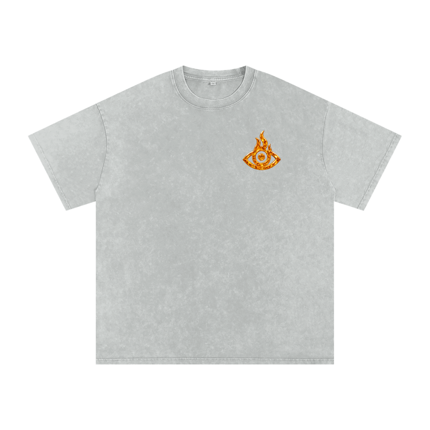 F.I.T.E Snow Washed Oversized Cotton T-Shirt(topaz)