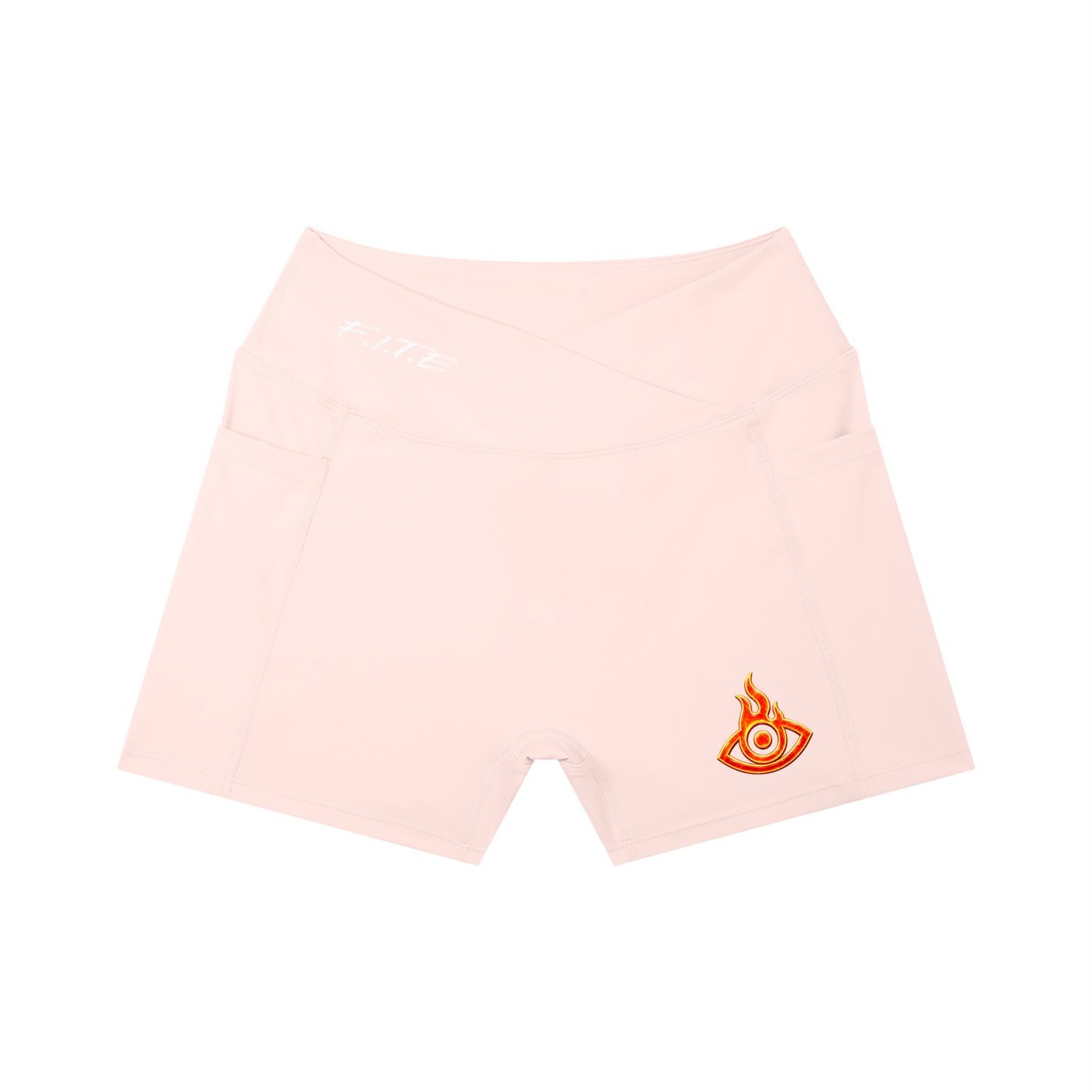 F.I.T.E Women’s High Rise Pocket Yoga Shorts
