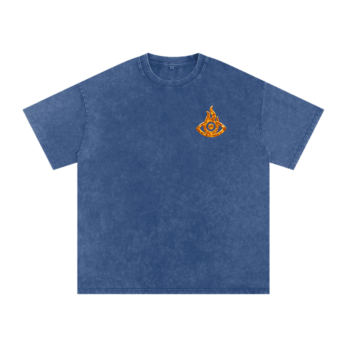 F.I.T.E Snow Washed Oversized Cotton T-Shirt(topaz)