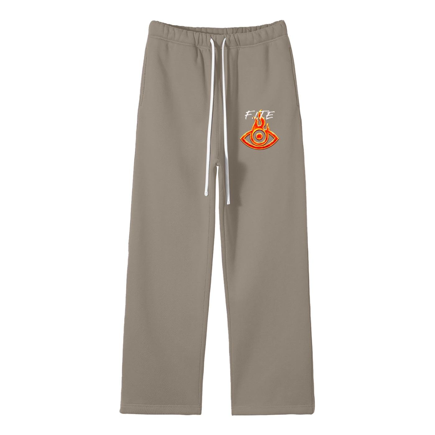 F.I.T.E Solid Color Fleece Straight Leg Pants